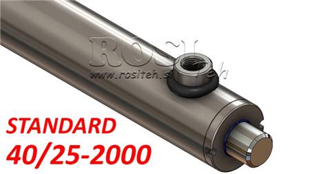 HYDRAULIKCYLINDER STANDARD 40/25-2000