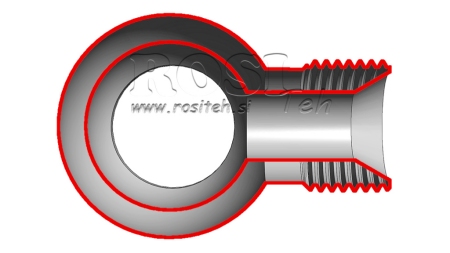 HYDRAULISK ØJEFORBINDELSE 1/2-1/2