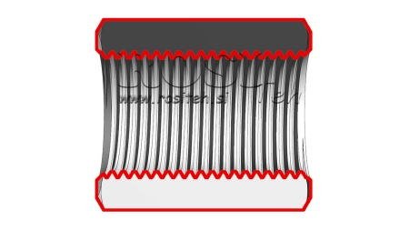 HYDRAULISK ADAPTER HUN-HUN 3/4