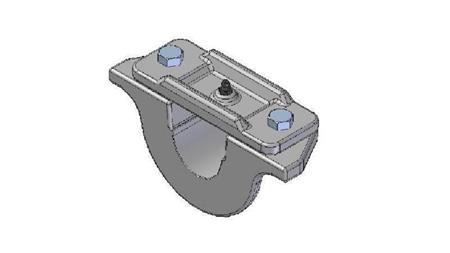 MONTERING TIL TELESCOPISK CYLINDER FI50-A