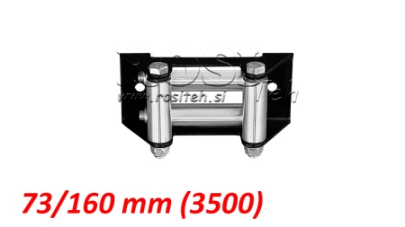 RULLEFØRING TIL STÅLTOV (3500) 73x160