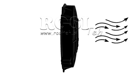 AXIAL FAN 305MM PULL 12V