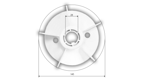 ELEKTRISK MOTOR VENTILATOR MS 100