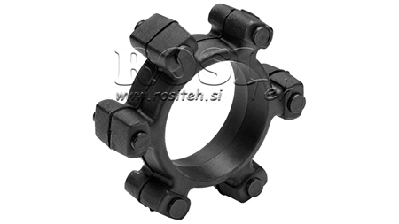 STJERNEKOBLING TIL GUMMIINDSATS ND16-ND17 (74mm)
