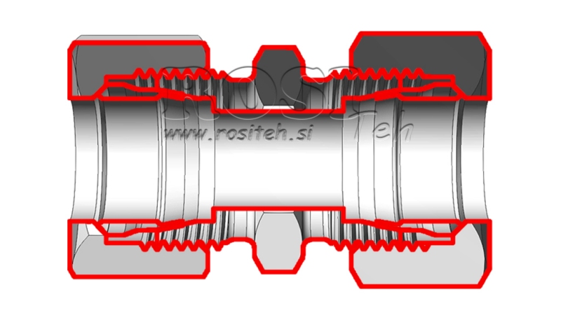 HYDRAULISK FORBINDELSE FITTING NZ