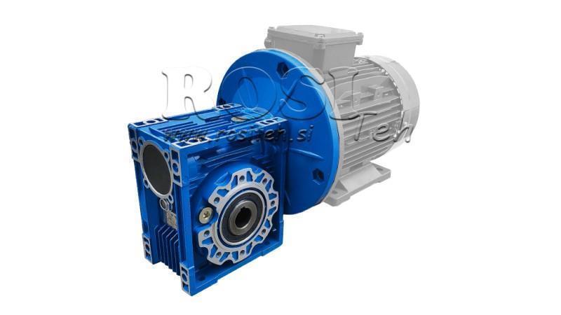 PMRV-50 REDUCER TIL ELEKTRISK MOTOR MS80 (0.55-0.75kW) FORHOLDSFORHOLD 10:1