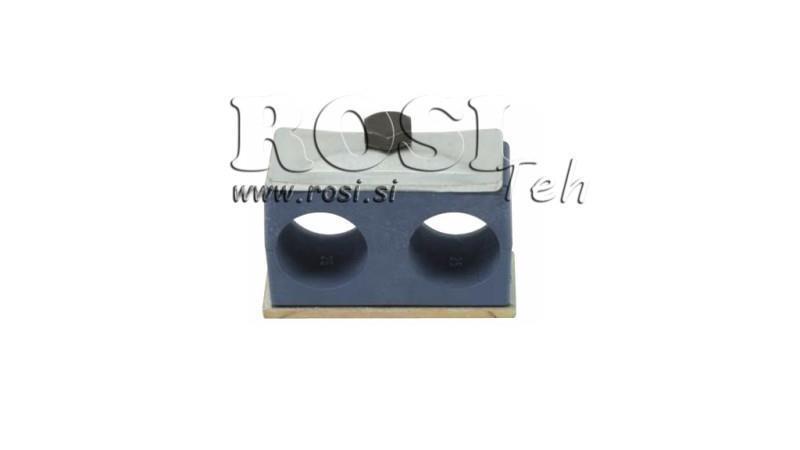 RØR HOLDER FI 25 - DOBBEL