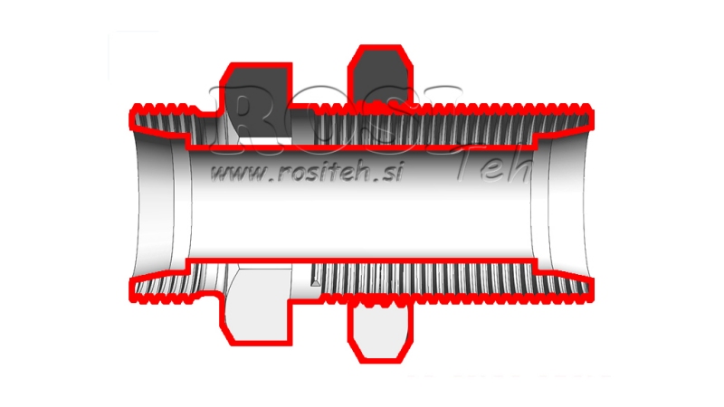 HIDRAVLIČNI PREGRADNI DVOVIJAČNIK (16S) M24x1,5