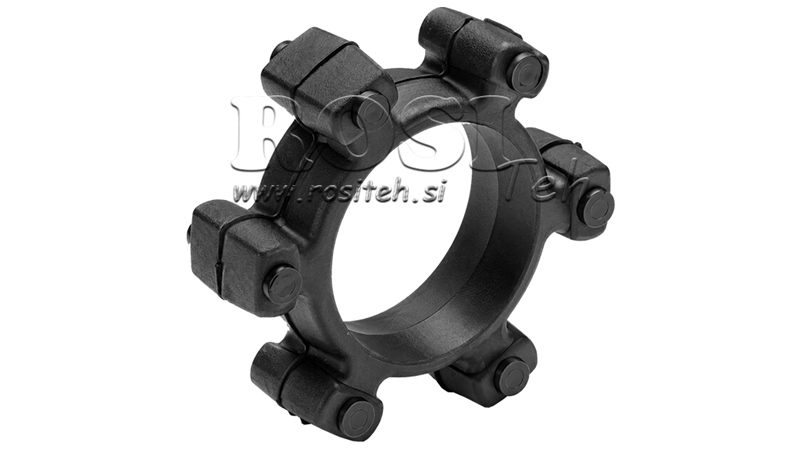 STJERNEKOBLING TIL GUMMIINDSATS ND16-ND17 (74mm)