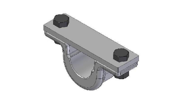 HOLDER TIL TELESKOPCYLINDER FI40-A