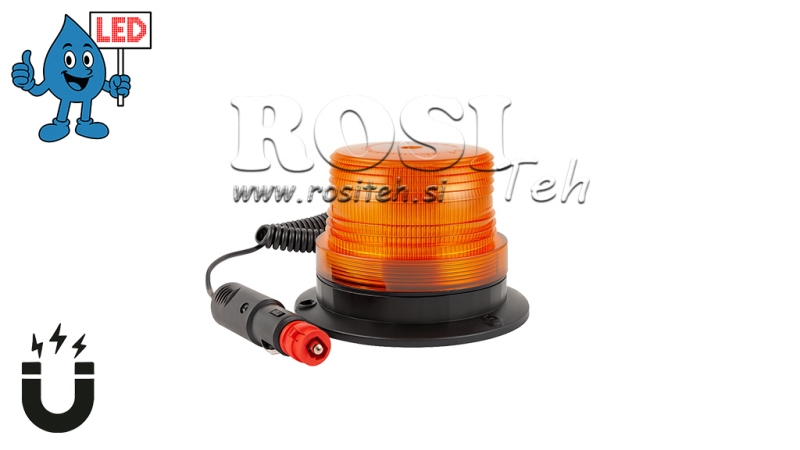 LED ROTERENDE MAGNETISK LYS 12V