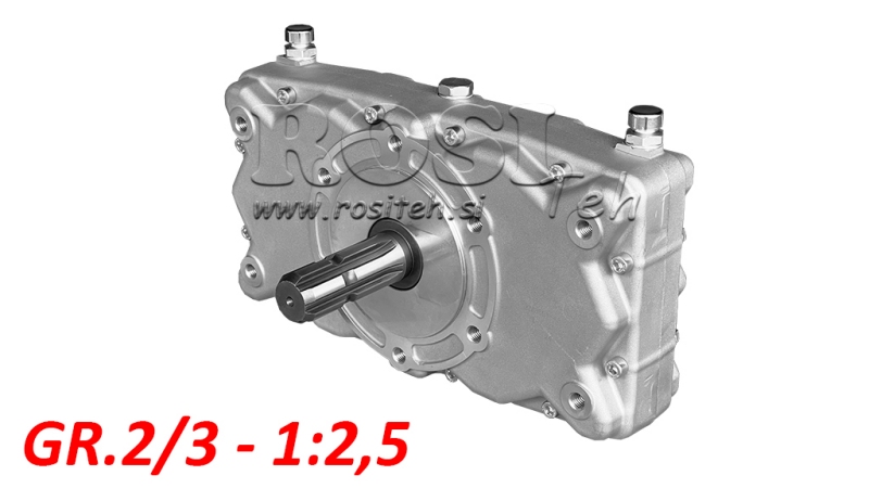 DOBBEL GEARKASSE GR.2/3 -1:2,5 HANN