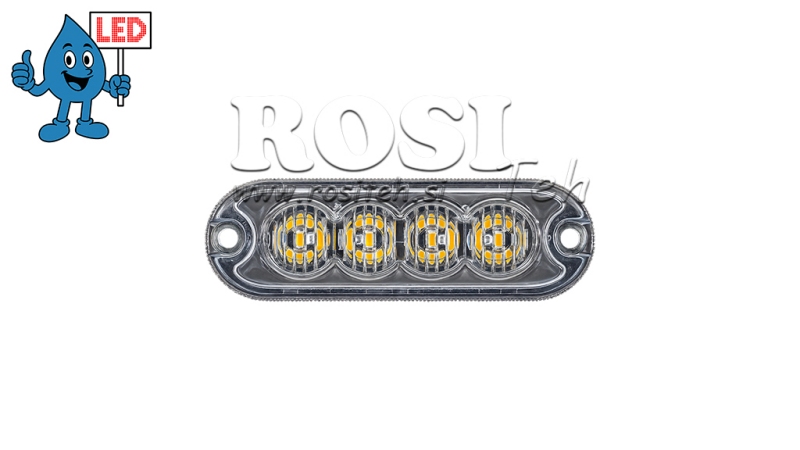LED STROBELYS 12/24V