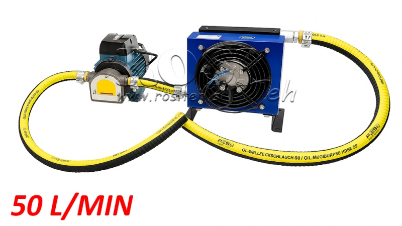 HLADILNI SISTEM HIDRAVLIČNEGA OLJA 50 lit/min 230V
