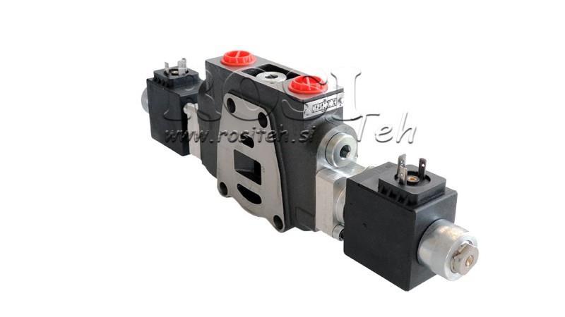 ENKELT ELEKTRO SEGMENT 12V til HYDRAULISK VENTIL PC70