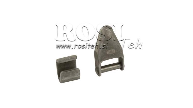 SIDE BESLAG TIL AFTAGELIG C-FORMET TRAILER 42mm