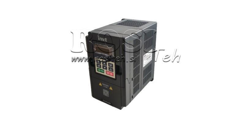 FREKVENSOMFORMER-INVERTER 1Fase 1.5kW GD10-1R5G-S2-B