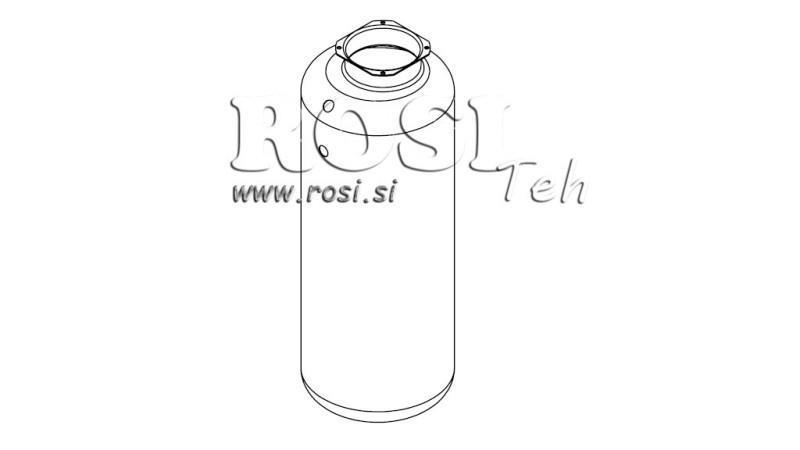 METAL RESERVOIR RULLE PP 30 LITER HORIZONTAL-VERTIKAL