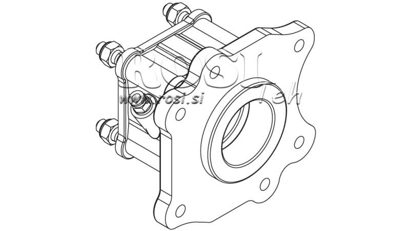 UDGANG FOR HYDRAULISK PUMPE - MERCEDES ATEGO-1 - 6 HULER