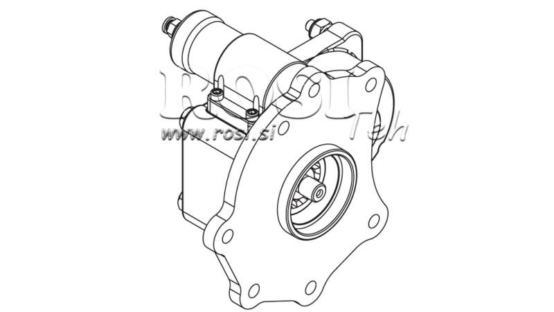 UDGANG FOR HYDRAULISK PUMPE - MERCEDES ATEGO-2 - 7 HULLER