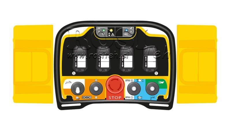 RADIO FJERNBETJENING - PROPORTIONAL - ZEUS2 M4 10013 Standard