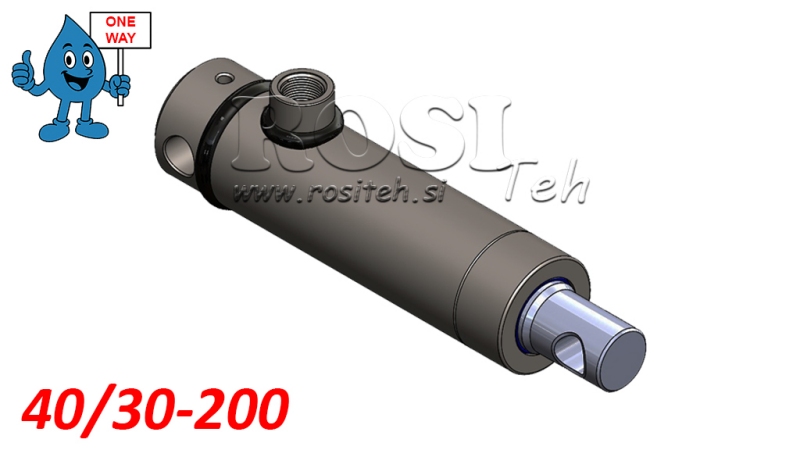 HYDRAULISK CYLINDER MONO 40/30-200
