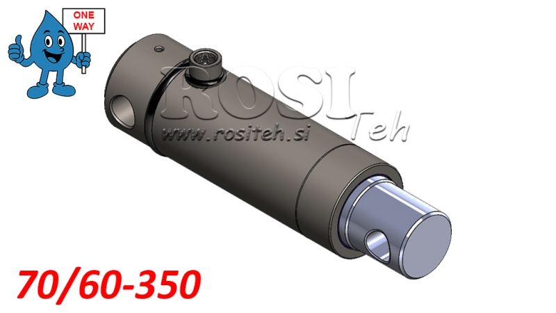 HYDRAULISK CYLINDER MONO 70/60-350