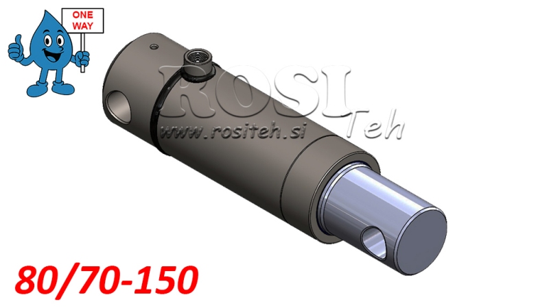 HYDRAULISK CYLINDER MONO 80/70-150