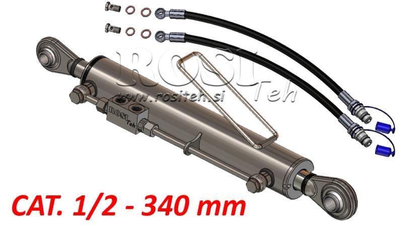HYDRAULISK TOPSTANG STANDARD - CAT. 1/2 - 63/35-340 (45-95 HP) (19,2/25,4 mm)