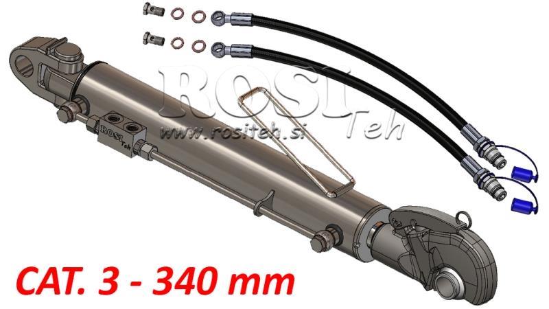 HYDRAULISK TOPSTANG SPECIAL - CAT. 3 - 80/40-340 (90-210 HP) (32,2 mm)