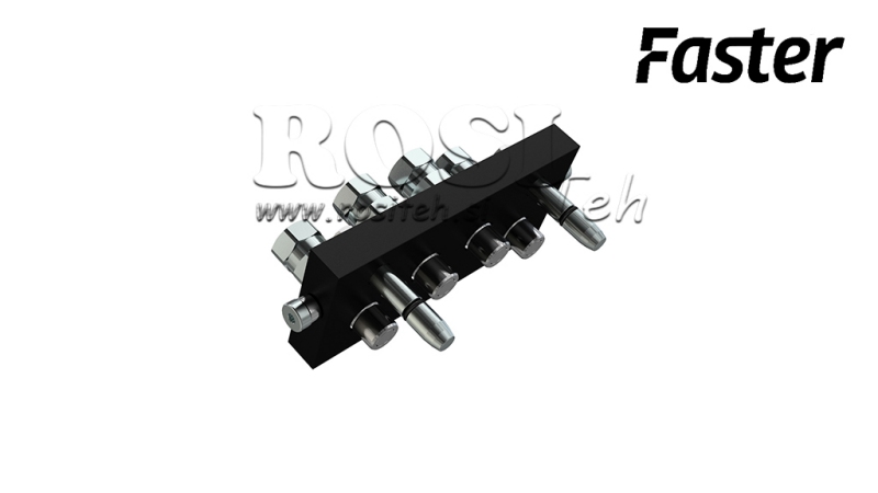 MULTI-FASTER KOBLING SIGMA 4VEJS BSP 3/8 MOBIL DEL