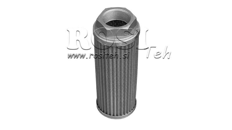 HYDRAULISK SUKKEFILTER METAL 1 1/2 - 125 LIT
