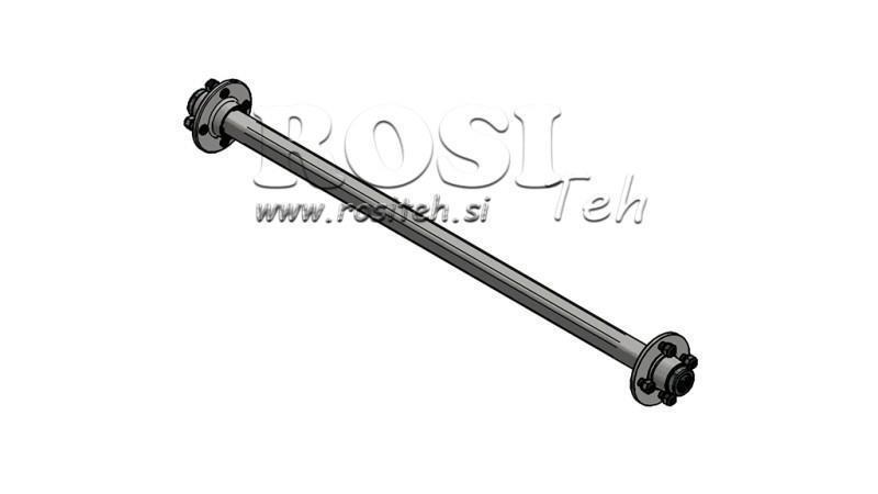 AKSEL TIL TRAILER 950KG UDEN BREMSER (1000 MM)