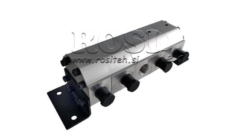 HYDRAULISK GEARKASSE PUMPE FLOW 4/1 (9.5-18.9lit - max.240bar) 4.2cc/SEG
