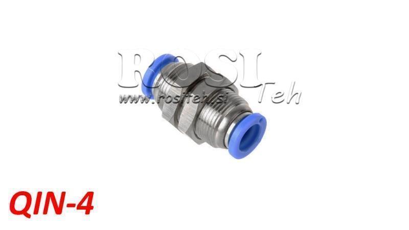 PNEUMATISK PLUG-IN DELING FORBINDELSE TPA UDEN GEWINDE QIN-4
