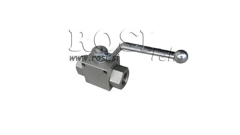 HYDRAULISK STOPVENTIL RS2 1/4 - 500BAR - 25 lit