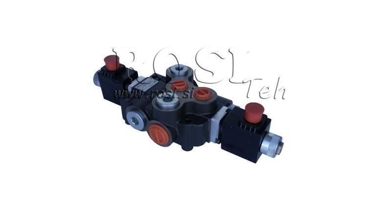 HYDRAULISK VENTIL 1xZ80 12V DC
