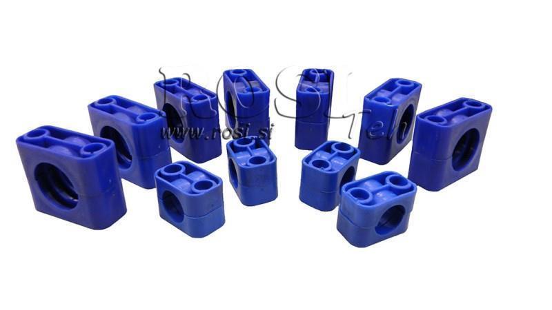 KLEMMEHOLDER TIL HYDRAULISK SLANGE eco emballage (uden skruer) 10 STK - FI 35mm