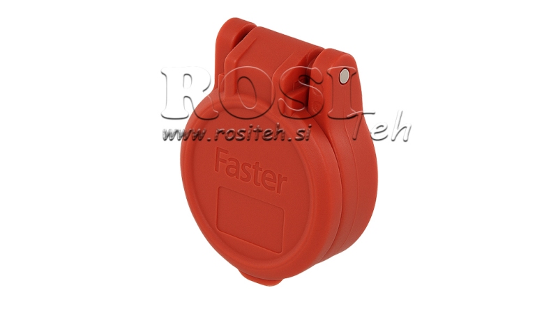 RØD BESKYTTENDE DÆK PVC HUN QUICK COUPLING PUSH PULL