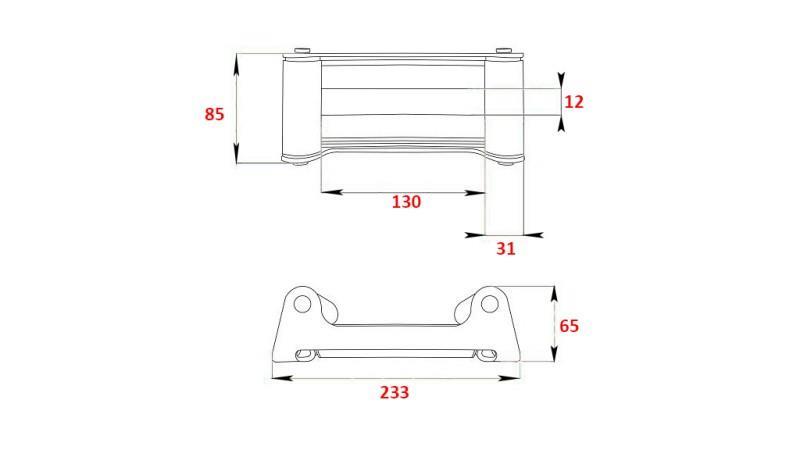 RULLENDE GUIDE TIL STÅL KABEL DWM 8000