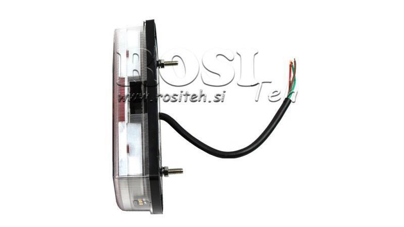 LED BAGLYGTE KOMBINERET 12/24V HØJRE
