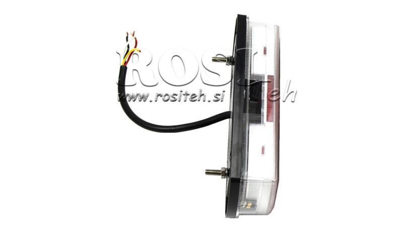 LED BAGLYGTE KOMBINERET 12/24V VENSTRE