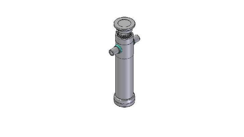 2036S -TELESCOPISK CYLINDER STANDARD/BOLD 3 TRIN SLAG 1043 DIAMETER 95