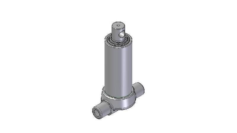 2531F - TELESCOPISK CYLINDER INFERIOR – HUL 3 TRIN REJSE 500 DIAMETER 95