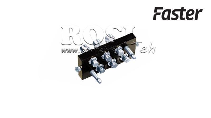 MULTI-FASTER KOBLING 6-vejs BSP1/2 MOBIL DEL