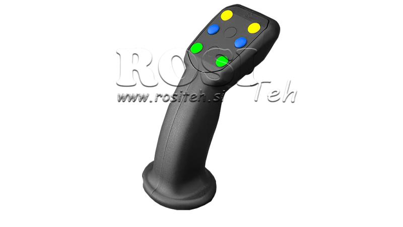 FJERNBETJENING JOYSTICK - 6 KNAPPER