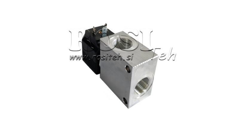 2-VÆGS VENTIL 3/8 (NO) 12V - 40lit