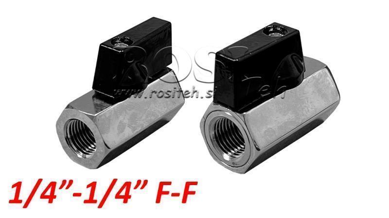 PNEUMATISK KUGLEVENTIL VP-PIPE 014-014 F-F