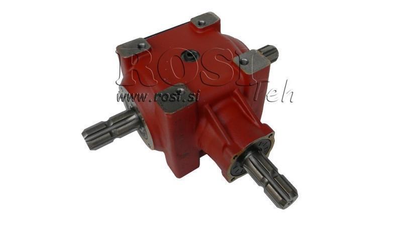 VINKELREDUCER T-27J 1:1 (55HK-40.4kW)