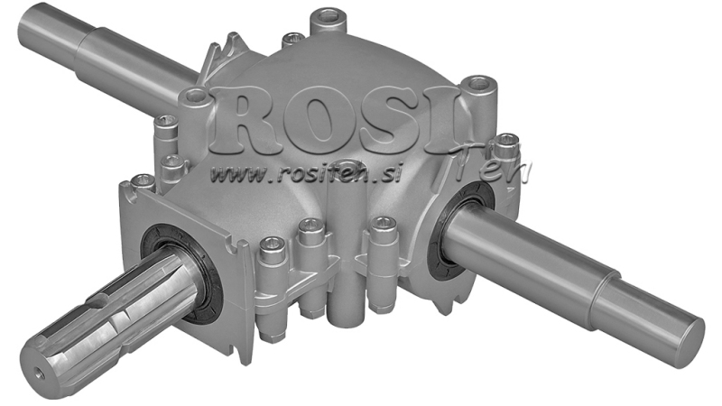 VINKELGEARKASSE DOBBELT AKSE 1:1.14 (16.5HP-12KW)